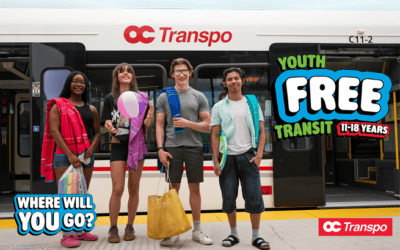 NOTEBOOK: Youth ride free on OC Transpo this summer