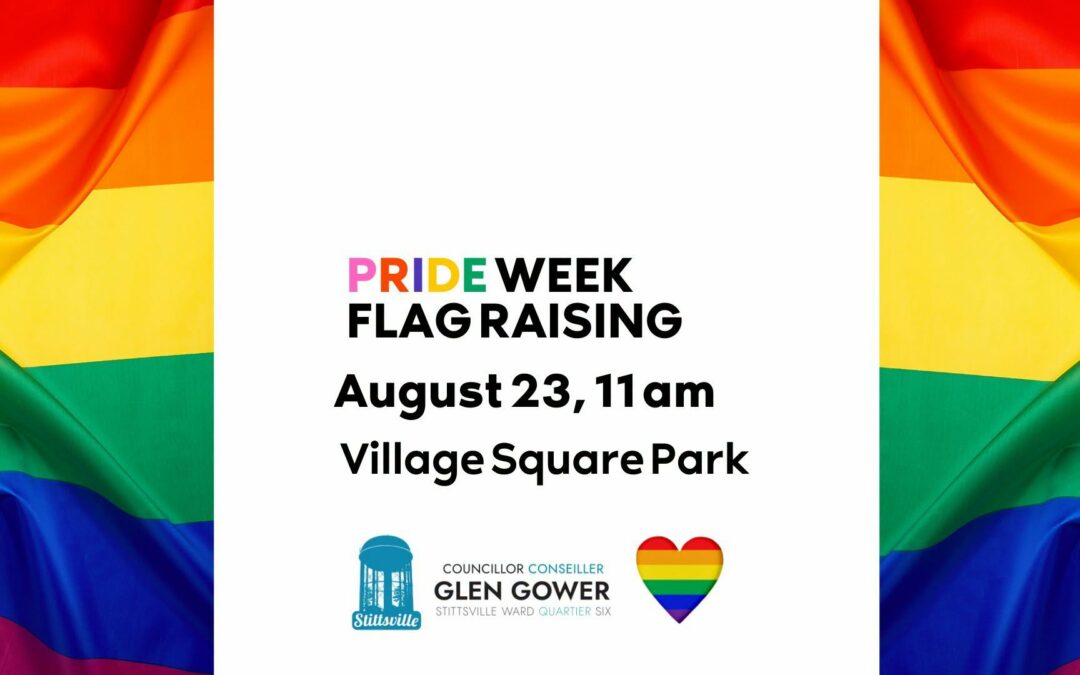 August 23: Pride Week Flag Raising Ceremony (2026)