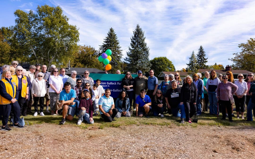 PHOTOS: Marion Gullock Park commemorative naming ceremony