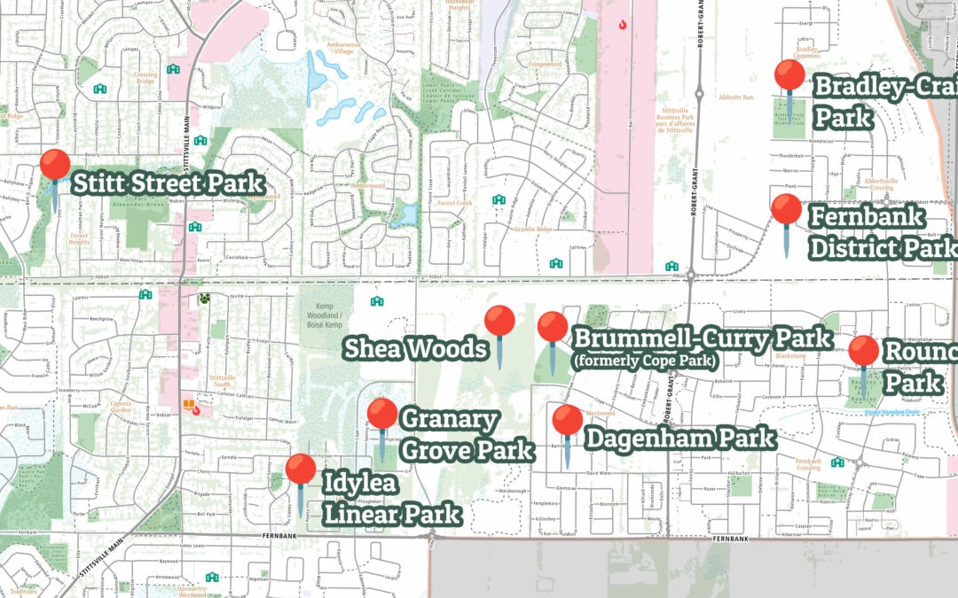 Progress update on park projects in Stittsville (September 2026)